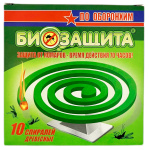 Спирали от комаров Биозащита эффект 10шт