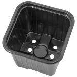 Горшок для рассады квадрат 6*6*5,5см Алеана