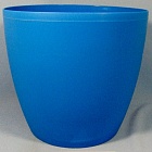 Горшок для цветов Матильда 20*18 с подст. синий
