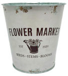 Декоративное кашпо Цветочный рынок