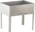 Мангал сборный 350*240*350мм Походный без шампуров