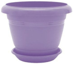 Горшок для цветов Фестона с подд. 1,6л 17см лаванда