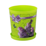 Горшок для цветов Сирень 1,8л с подс. М1883