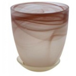 Горшок с подд. №3 алеб. кор. мат. /С 4323