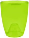 Горшок для цветов Орхидея 12*14 ультразеленый прозрачный