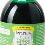Удобрение Богатырь для Рассады органоминеральное 300мл