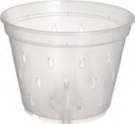 Горшок для орхидей дренажный 11*8см прозрачный