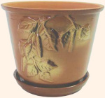 Горшок для цветов керамика Листопад 3 1,2л