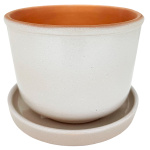Горшок для цветов Снежок 0,5л керамика Кунгур