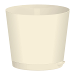 Горшок для цветов Easy Grow 4л Молочный