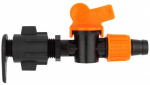 Кран стартовый для рукава Lay Flat и капельной ленты Dn 17 AD 6503