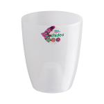 Горшок для цветов Орхидея 2л 14*17,5см  белый