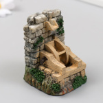 Фигурка для флорариума Водяная мельница 5,5*5,5*7,5см полистоун 9542572