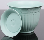 Горшок для цветов Виноград с подд. 0,5л Д13см мята