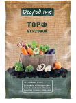 Торф Огородник 9,0л верховой Фаско