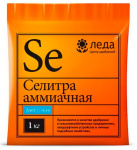 Селитра аммиачная 1,0кг с микроэлементами Леда