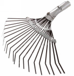 Грабли веерные 20 зубьев оцинк. пластинчатые раздвижные ГВ-С 647