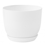 Горшок для цветов Классика 1л белый