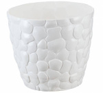 Горшок для цветов Камни 2,6л Ротанг белый М3173