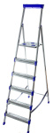 Стремянка 6 ступеней алюминиевая СА6