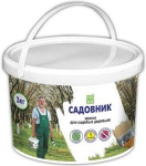 Садовая побелка 3,0кг Садовник в ведре