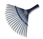 Грабли веерные 22 зубьев пластин. о окрашеные ГВ-Л 010803