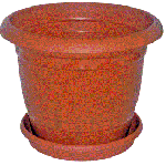 Горшок для цветов Анталия люкс 23л с подст. М664