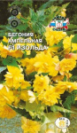 Бегония  ампельная Изольда F1 (клубневая, желтая)