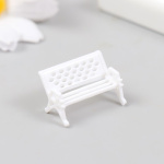 Фигурка для флорариума Скамеечка пластик 9544537