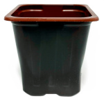 Горшок для рассады квадрат 7*7*7см 0,2л мягкий Амина