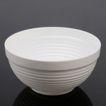 Горшок для цветов Миска Парма 22,5см 2,7л белый