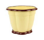 Горшок для цветов Восторг 3,0л с подст. бежевый М1231
