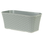 Балконный ящик 400мм Ротанг М3225 мрамор