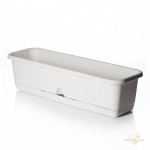 Горшок для цветов Балконный ящик 600мм с поддоном мрамор М3221