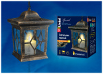 Фонарь садовый на солнечной батарее Bronze lantern USL-S-180/PT220