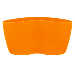 Горшок для Кактусов на 2 растения оранжевый