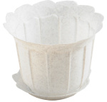 Горшок для цветов Лаура 120мм 0,45л микс М8340