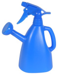 Лейка садовая пласт. 0,9л с опрыскивателем 602