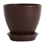 Горшок для цветов керамика 0,3л 1-4
