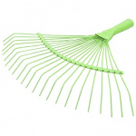 Грабли садовые 430*230мм пластик