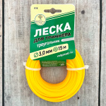 Леска для триммера ТРЕУГОЛЬНИК Волжский сад
