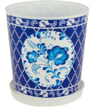 Горшок для цветов Флорель 1,2л с подст. М1871