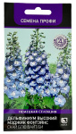 Дельфиниум высокий МЕДЖИК ФОНТЭЙНС СКАЙ БЛЮ ВАЙТ БИ ПОИСК
