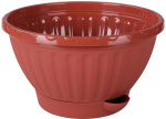 Горшок-кашпо Мирабель 3,5л с под. корич. М5924