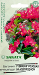 Бегония Викинг розовая на изумрудном F1, гибрид. гранул. 4 шт. проб. Саката сер. Элитная клумба Н21