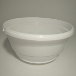 Горшок для цветов подвесной Венеция без подвесок 22,5см 2,75л белый