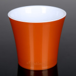 Горшок для цветов Арте 1,2л медовый белый Сантино