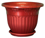 Горшок для цветов Лозанна 3,0л с подст. медь. М1463