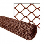 Сетка шпалерная для беседок пластиковая ширина 1,9м, ячейка 5,5*5,8см Ф-55 (1м)