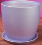 Кашпо Паутина перламутр на сиреневом из 3-х ЖЖ84325